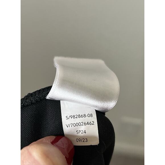 Athleta Black Wide Leg Pant Size XL Athleisure Casual - Picture 4 of 4